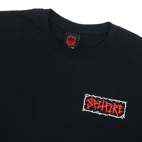 SPITFIRE LONG SLEEVE スピットファイヤー ロングスリーブTシャツ GAS MASK BLACK スケートボード スケボー 2