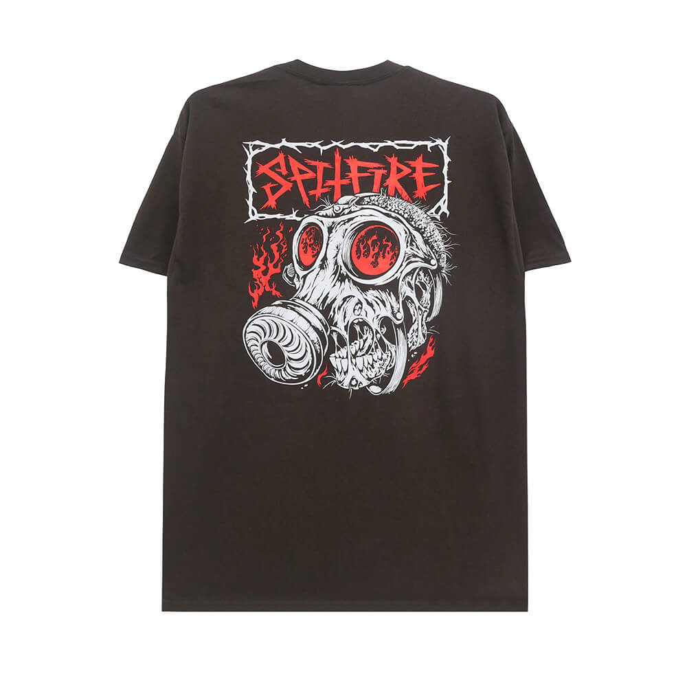 SPITFIRE T-SHIRT スピットファイヤー Tシャツ DEMON GATE BLACK/RED