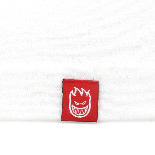 SPITFIRE T-SHIRT スピットファイヤー Tシャツ BIGHEAD WHITE/DARK RED スケートボード スケボー 2