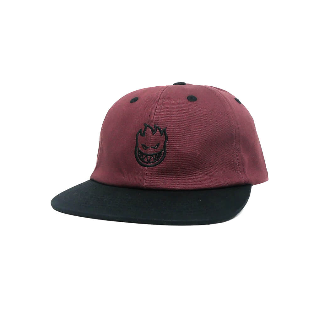 SPITFIRE CAP スピットファイヤー キャップ LIL BIGHEAD STRAPBACK BURGUNDY/BLACK スケートボード スケボー 