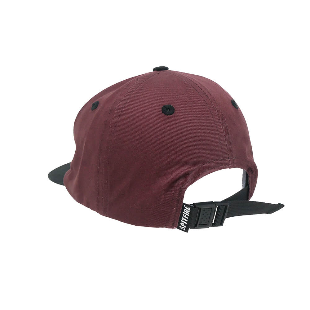 SPITFIRE CAP スピットファイヤー キャップ LIL BIGHEAD STRAPBACK BURGUNDY/BLACK スケートボード スケボー 2