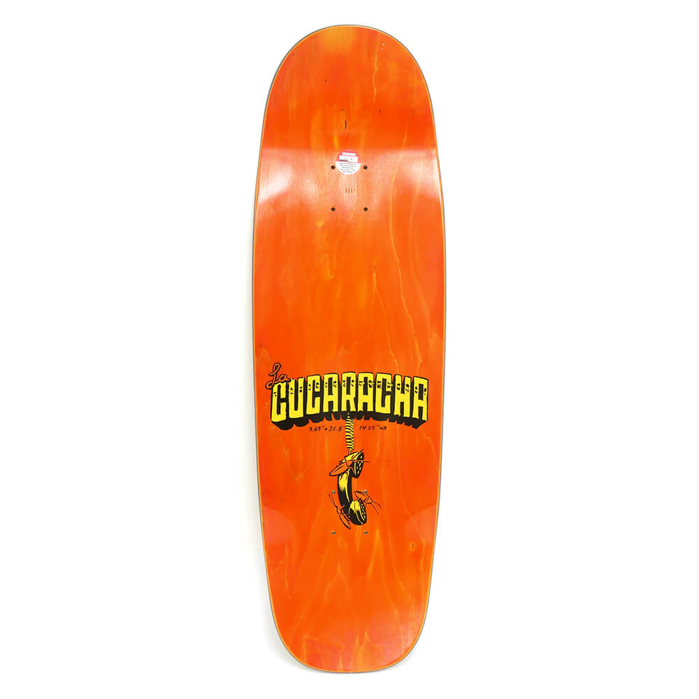 ANTIHERO DECK アンチヒーロー デッキ TEAM JALOPI LA CUCARACHA 9.69
