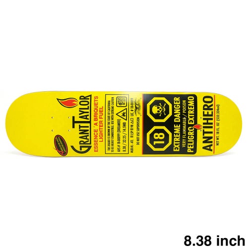 ANTIHERO DECK アンチヒーロー デッキ GRANT TAYLOR FUELED UP 8.38 スケートボード スケボー 1