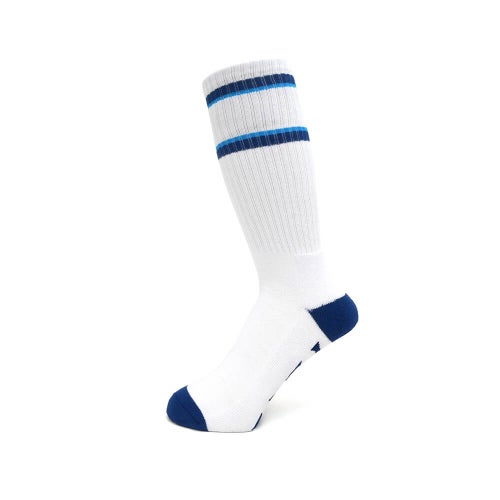ANTIHERO SOCKS アンチヒーロー ソックス 靴下 SOCK WHITE/NAVY/CYAN スケートボード スケボー 1