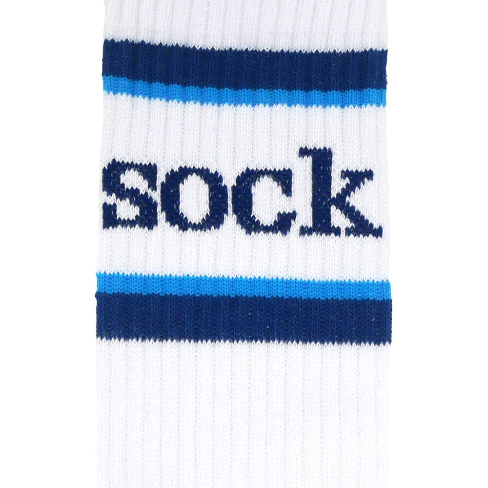 ANTIHERO SOCKS アンチヒーロー ソックス 靴下 SOCK WHITE/NAVY/CYAN スケートボード スケボー 4
