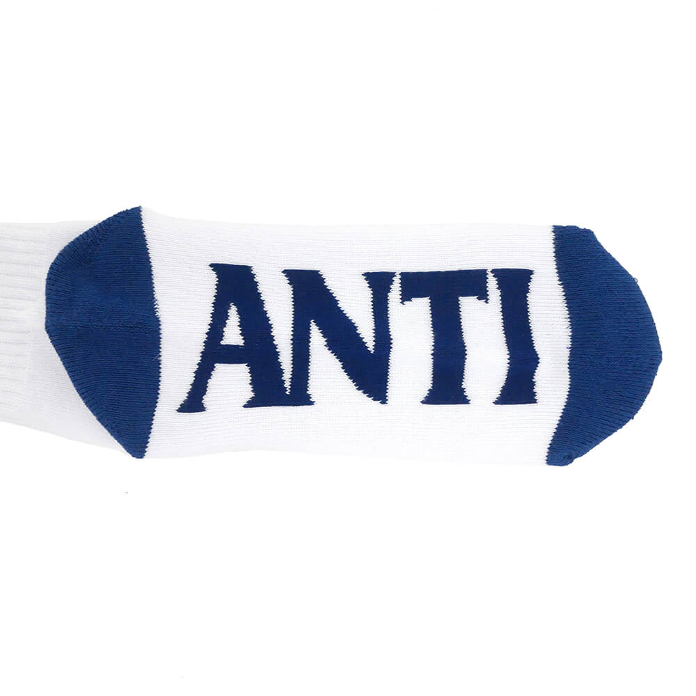 ANTIHERO SOCKS アンチヒーロー ソックス 靴下 SOCK WHITE/NAVY/CYAN スケートボード スケボー 5