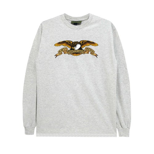 ANTIHERO LONG SLEEVE アンチヒーロー ロングスリーブTシャツ EAGLE ASH スケートボード スケボー 