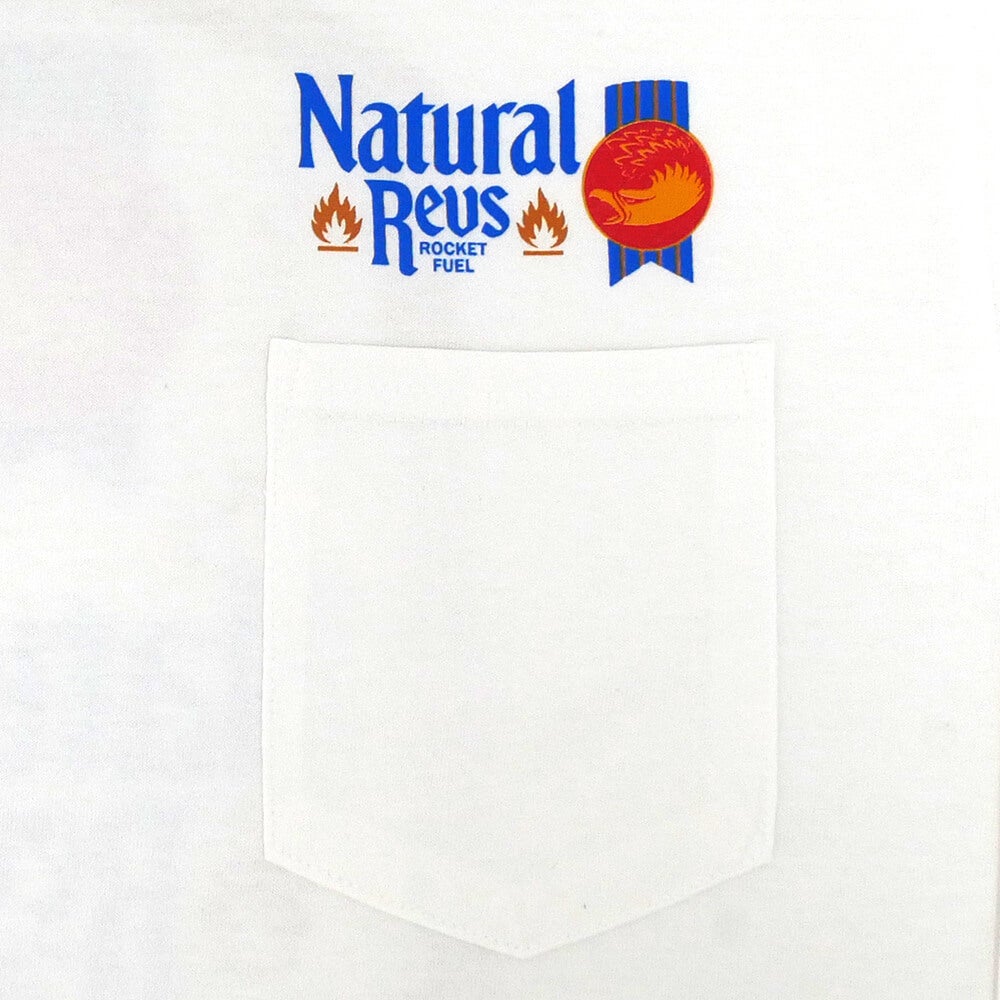 ANTIHERO LONG SLEEVE アンチヒーロー ロングスリーブTシャツ NATTY REVS POCKET WHITE スケートボード スケボー 3