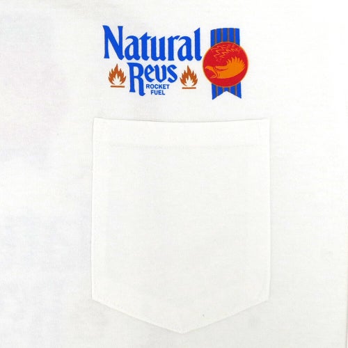ANTIHERO LONG SLEEVE アンチヒーロー ロングスリーブTシャツ NATTY REVS POCKET WHITE スケートボード スケボー 3