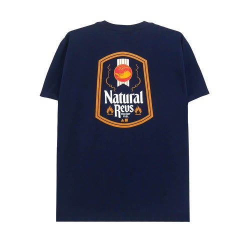 ANTIHERO T-SHIRT アンチヒーロー Tシャツ NATTY REVS POCKET NAVY スケートボード スケボー 