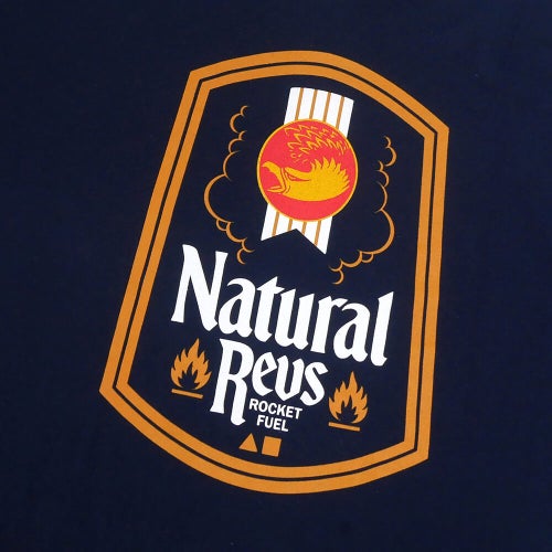 ANTIHERO T-SHIRT アンチヒーロー Tシャツ NATTY REVS POCKET NAVY スケートボード スケボー 4