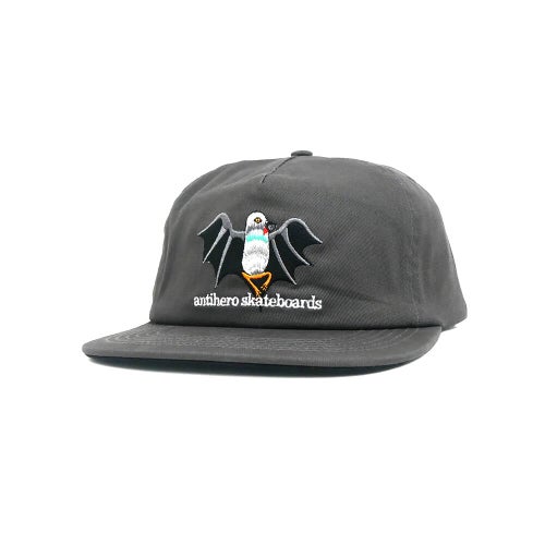  ANTIHERO CAP アンチヒーロー キャップ VAMPIGEON SNAPBACK CHARCOAL スケートボード スケボー 