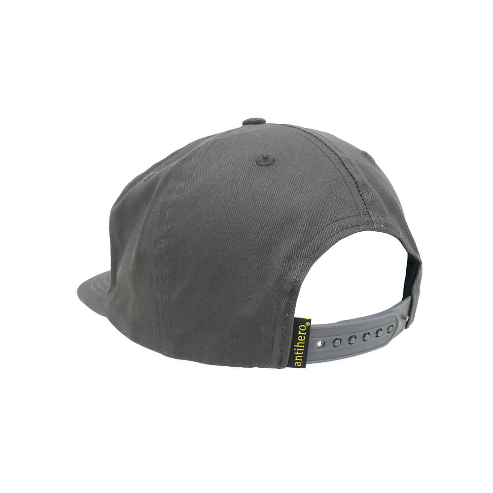  ANTIHERO CAP アンチヒーロー キャップ VAMPIGEON SNAPBACK CHARCOAL スケートボード スケボー 2