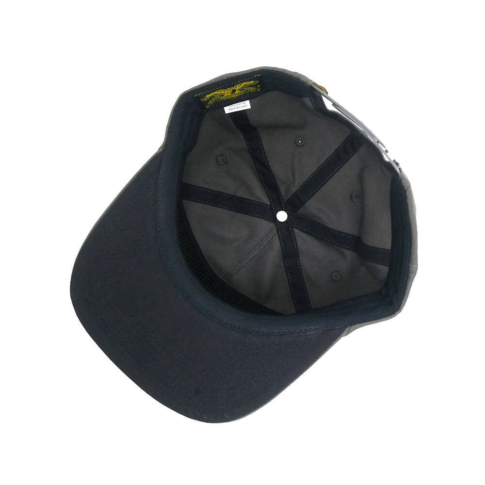  ANTIHERO CAP アンチヒーロー キャップ VAMPIGEON SNAPBACK CHARCOAL スケートボード スケボー 3