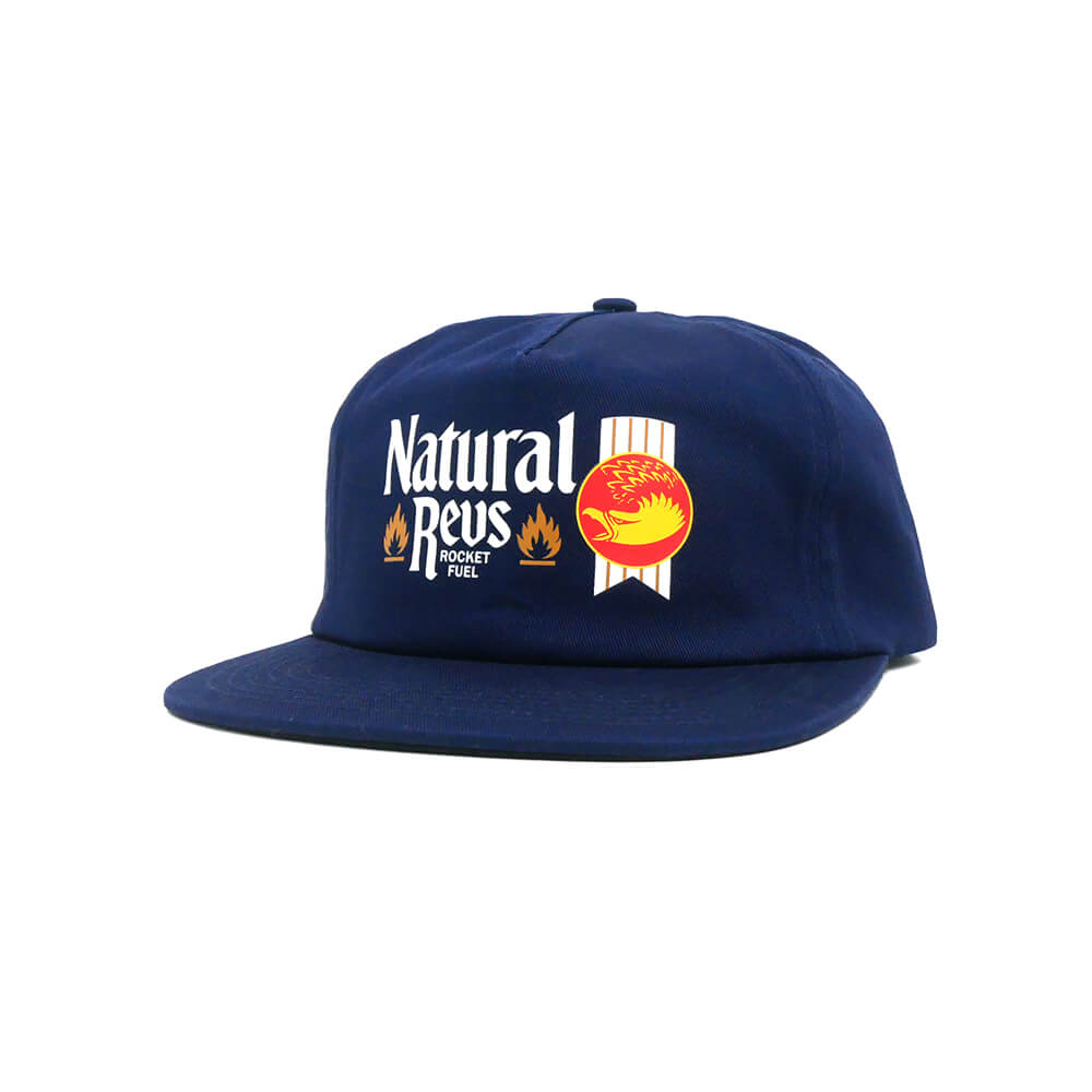 ANTIHERO CAP アンチヒーロー キャップ NATURAL REVS SNAPBACK NAVY スケートボード スケボー 