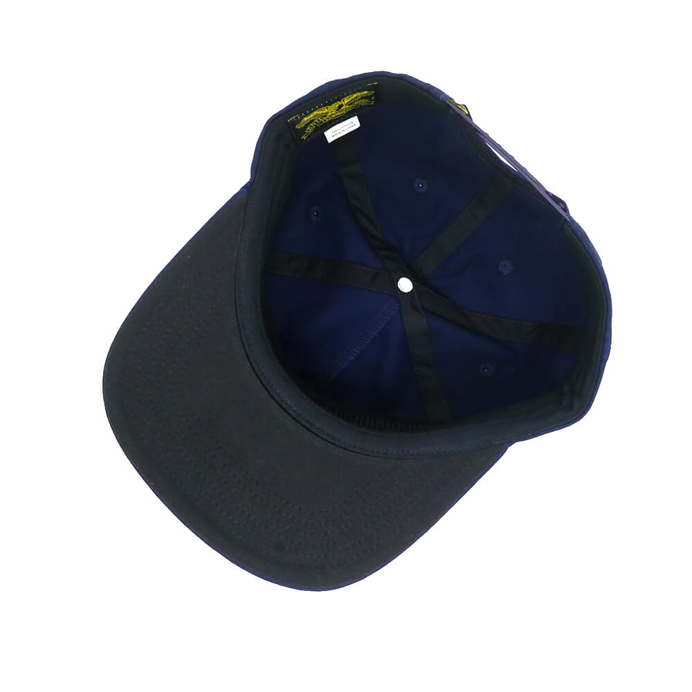 ANTIHERO CAP アンチヒーロー キャップ NATURAL REVS SNAPBACK NAVY
