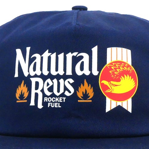 ANTIHERO CAP アンチヒーロー キャップ NATURAL REVS SNAPBACK NAVY スケートボード スケボー 4