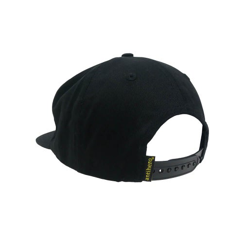 ANTIHERO CAP アンチヒーロー キャップ BASIC EAGLE SNAPBACK BLACK/GOLD スケートボード スケボー 2