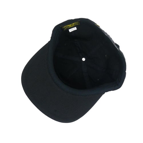 ANTIHERO CAP アンチヒーロー キャップ BASIC EAGLE SNAPBACK BLACK/GOLD スケートボード スケボー 3