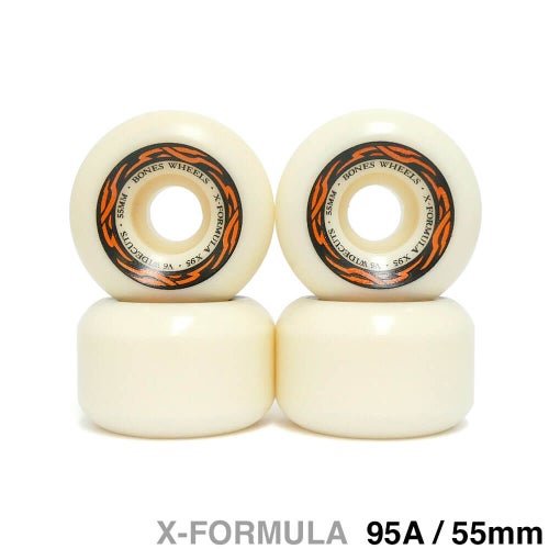 BONES WHEEL ボーンズ ウィール X-FORMULA 95A V6 WIDE-CUT 26 55mm スケートボード スケボー 1