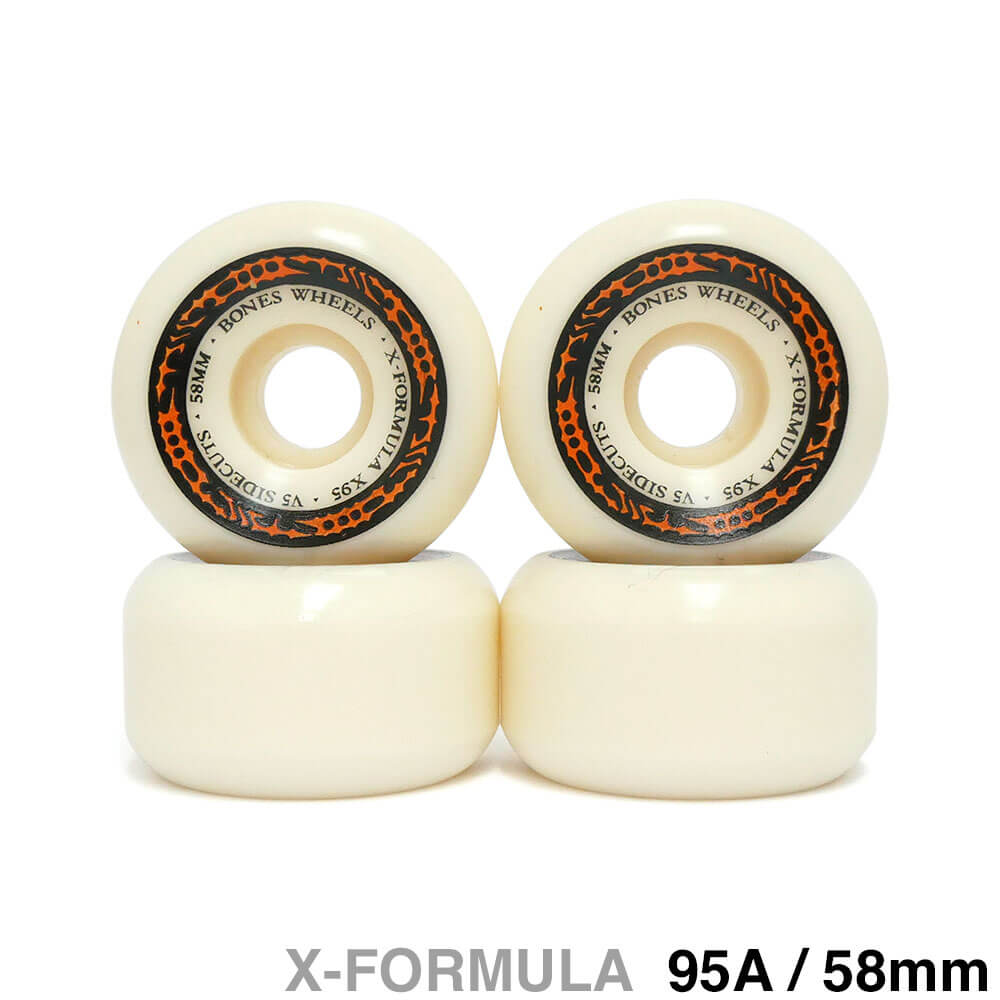BONES WHEEL ボーンズ ウィール X-FORMULA 95A V5 SIDECUT 26 58mm スケートボード スケボー 1