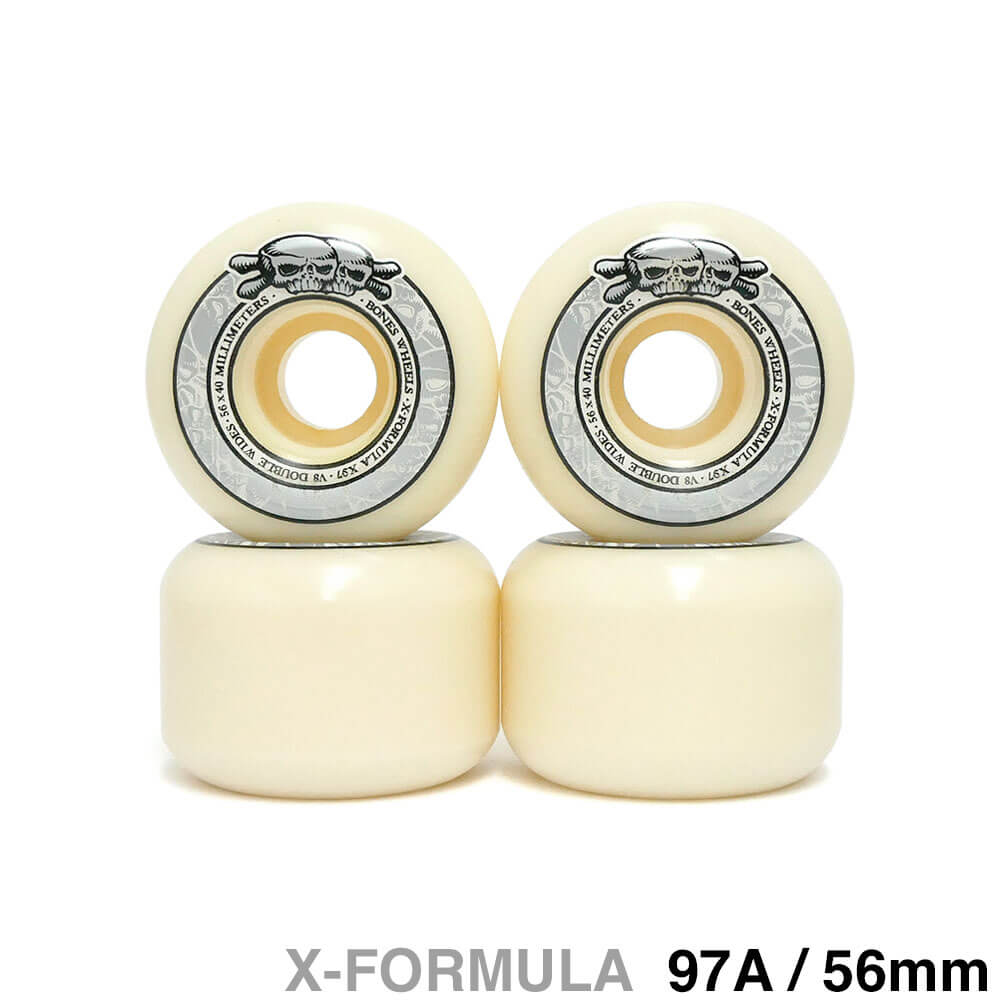 BONES WHEEL ボーンズ ウィール X-FORMULA 97A V8 DOUBLE WIDES 26 56mm スケートボード スケボー 1