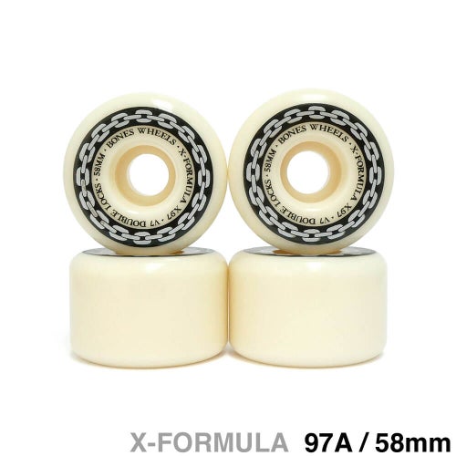 BONES WHEEL ボーンズ ウィール X-FORMULA 97A V7 DOUBLE LOCKS 26 58mm スケートボード スケボー 1