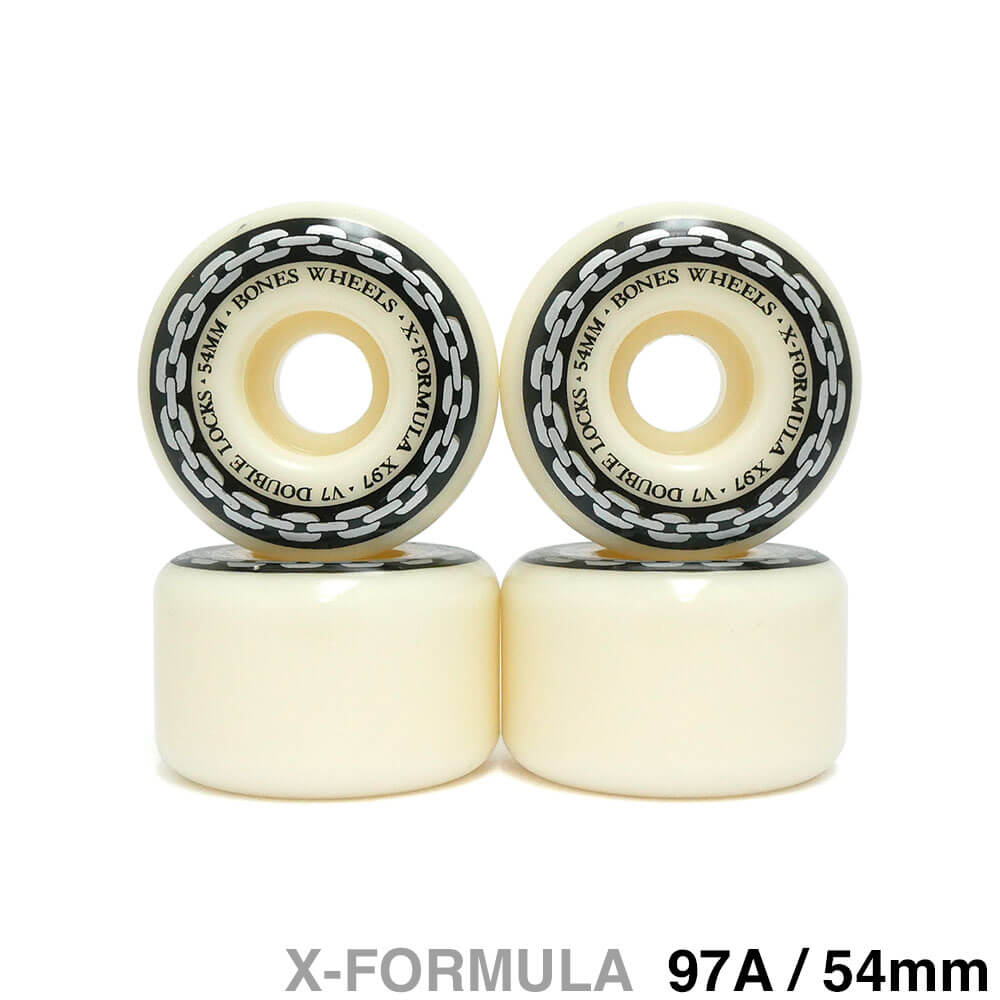 ウィール BONES X-FORMULA 97A 53mm STANDARD BONES（ボーンズ）X-FORMULA｜ウィール スケートボード