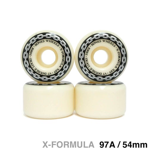 BONES WHEEL ボーンズ ウィール X-FORMULA 97A V7 DOUBLE LOCKS 26 54mm スケートボード スケボー 1