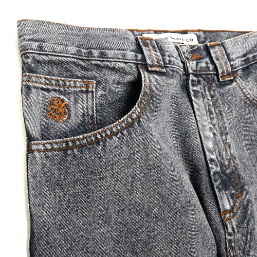 POLAR JEANS ポーラー パンツ ジーンズ 93 WASHED GRAPHITE スケートボード スケボー 1