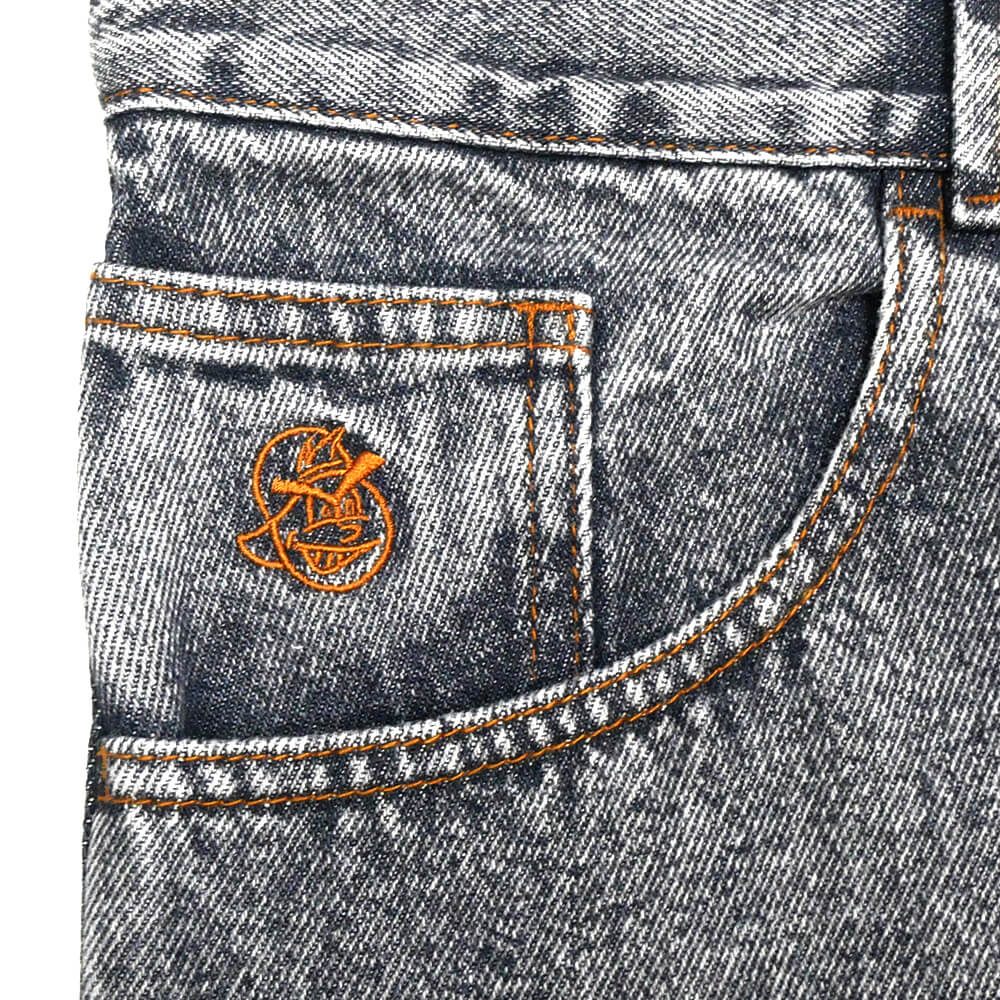 POLAR JEANS ポーラー パンツ ジーンズ 93 WASHED GRAPHITE スケートボード スケボー 7