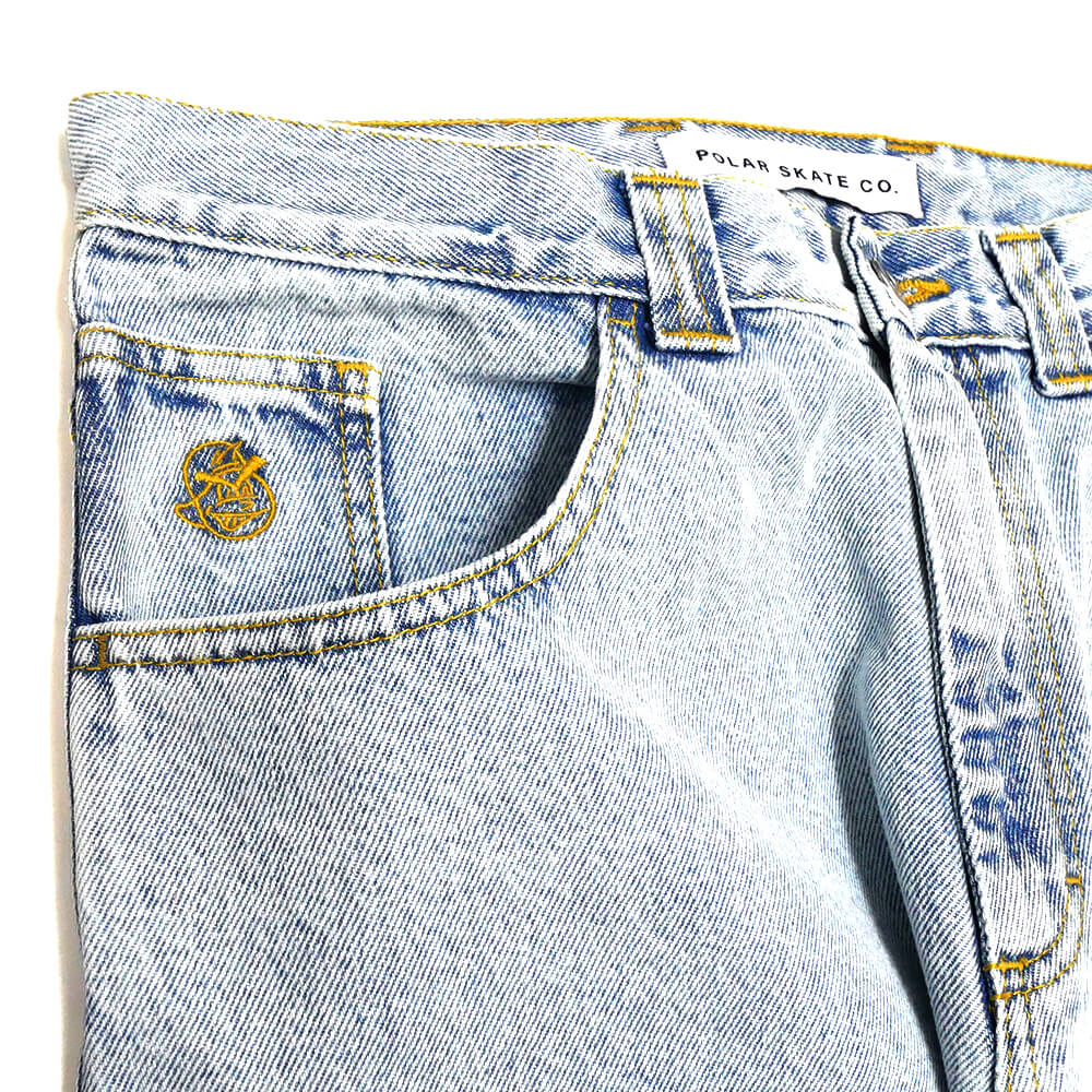 POLAR JEANS ポーラー パンツ ジーンズ 93 LIGHT BLUE スケートボード スケボー 1