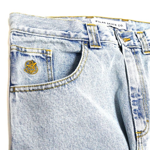 POLAR JEANS ポーラー パンツ ジーンズ 93 LIGHT BLUE スケートボード スケボー 1