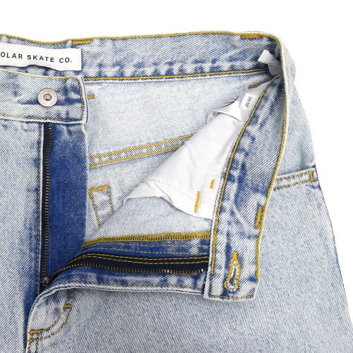 POLAR JEANS ポーラー パンツ ジーンズ 93 LIGHT BLUE スケートボード スケボー 3