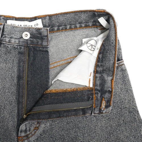 POLAR JEANS ポーラー パンツ ジーンズ ビッグボーイ BIG BOY WASHED GRAPHITE スケートボード スケボー 3