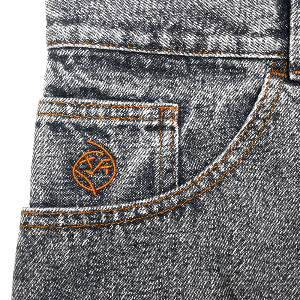 POLAR JEANS ポーラー パンツ ジーンズ ビッグボーイ BIG BOY WASHED GRAPHITE スケートボード スケボー 7