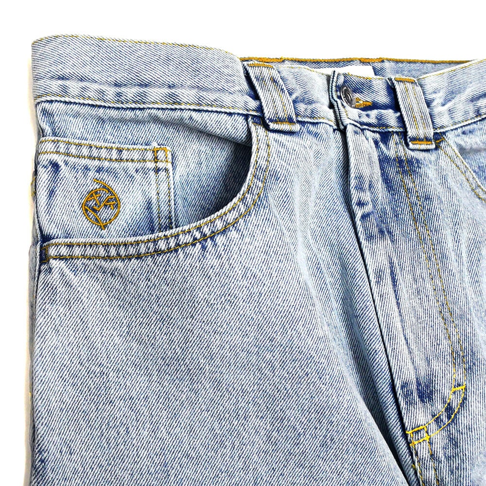 POLAR JEANS ポーラー パンツ ジーンズ ビッグボーイ BIG BOY LIGHT BLUE スケートボード スケボー 1