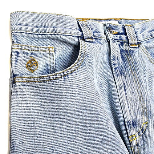 POLAR JEANS ポーラー パンツ ジーンズ ビッグボーイ BIG BOY LIGHT BLUE スケートボード スケボー 1