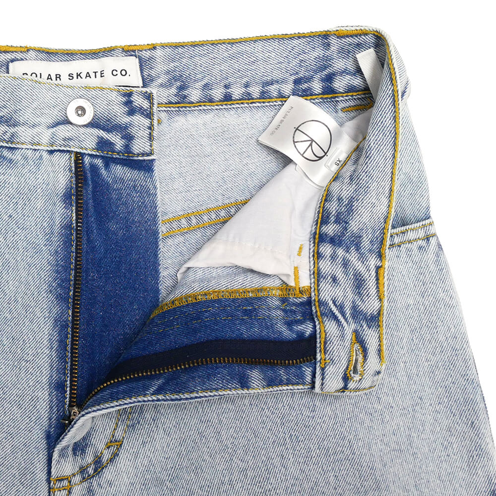 POLAR JEANS ポーラー パンツ ジーンズ ビッグボーイ BIG BOY LIGHT BLUE スケートボード スケボー 3
