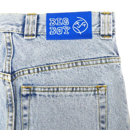 POLAR JEANS ポーラー パンツ ジーンズ ビッグボーイ BIG BOY LIGHT BLUE スケートボード スケボー 4
