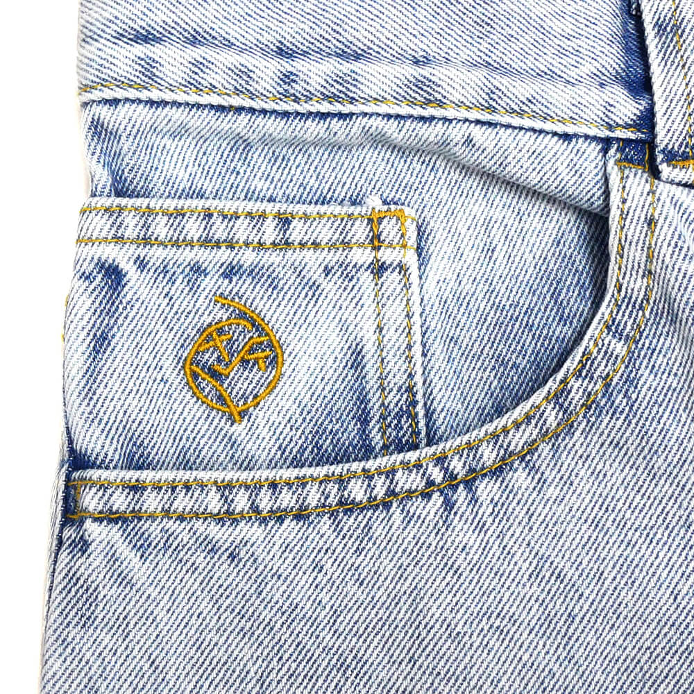 POLAR JEANS ポーラー パンツ ジーンズ ビッグボーイ BIG BOY LIGHT BLUE スケートボード スケボー 7