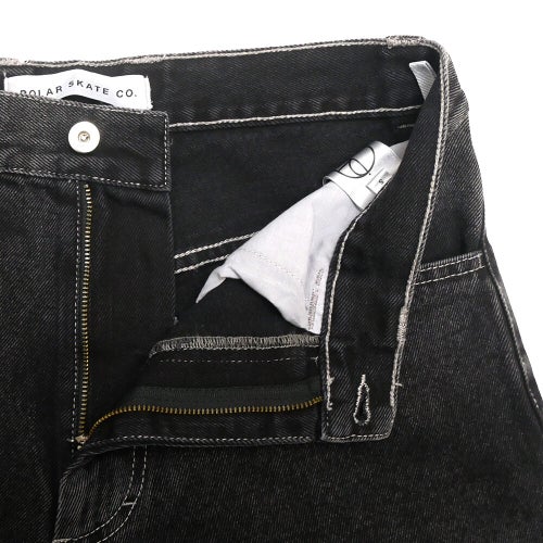 POLAR SHORTS ポーラー ショーツ BIGBOY SILVER BLACK スケートボード スケボー 3