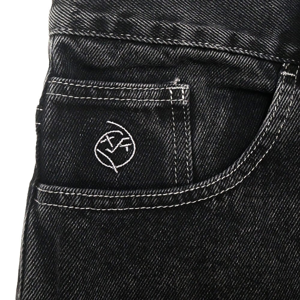 POLAR SHORTS ポーラー ショーツ BIGBOY SILVER BLACK スケートボード スケボー 6