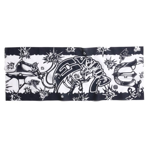 EVISEN TENUGUI エビセン 手ぬぐい SHRIMP LOGO TENUGUI WHITE スケートボード スケボー　1