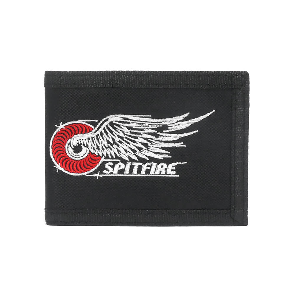 SPITFIRE WALLET スピットファイヤー サイフ CLASSIC WING BI-FOLD WALLET BLACK スケートボード スケボー 1