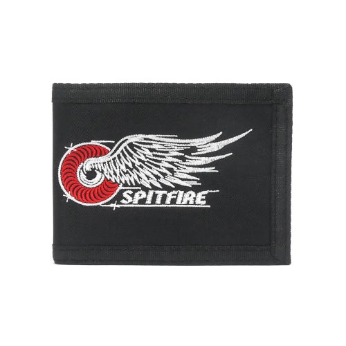 SPITFIRE WALLET スピットファイヤー サイフ CLASSIC WING BI-FOLD WALLET BLACK スケートボード スケボー 1