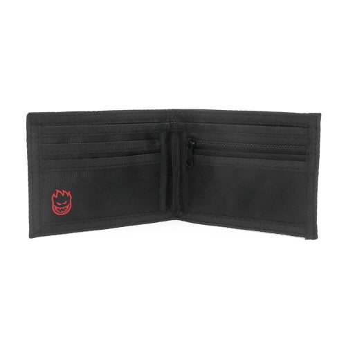 SPITFIRE WALLET スピットファイヤー サイフ CLASSIC WING BI-FOLD WALLET BLACK スケートボード スケボー 2
