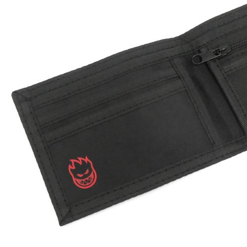 SPITFIRE WALLET スピットファイヤー サイフ CLASSIC WING BI-FOLD WALLET BLACK スケートボード スケボー 4