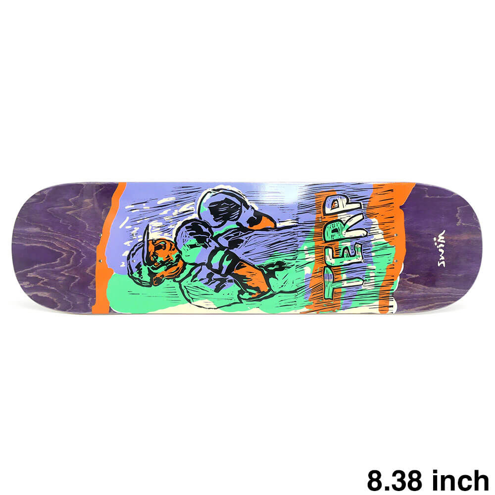 SWIM DECK スイム デッキ KEVIN TERPENING BOXER PURPLE STAIN 8.38 スケートボード スケボー 1