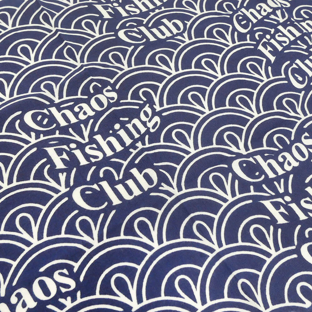 CHAOS FISHING CLUB TENUGUI カオスフィッシングクラブ 手ぬぐい ARCH LOGO TENUGUI NAVY スケートボード スケボー 2